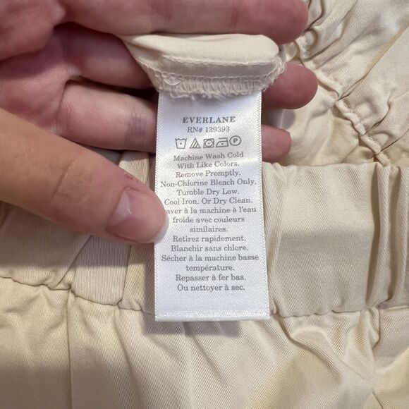 Everlane The Easy Short in Canvas Organic Cotton 5" Inseam Women's Size 12 - Picture 7 of 11